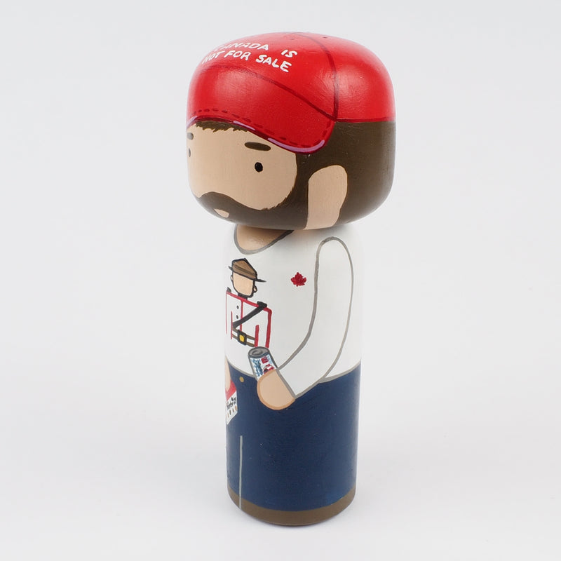 Canada is not for sale - Proud Canadian Kokeshi