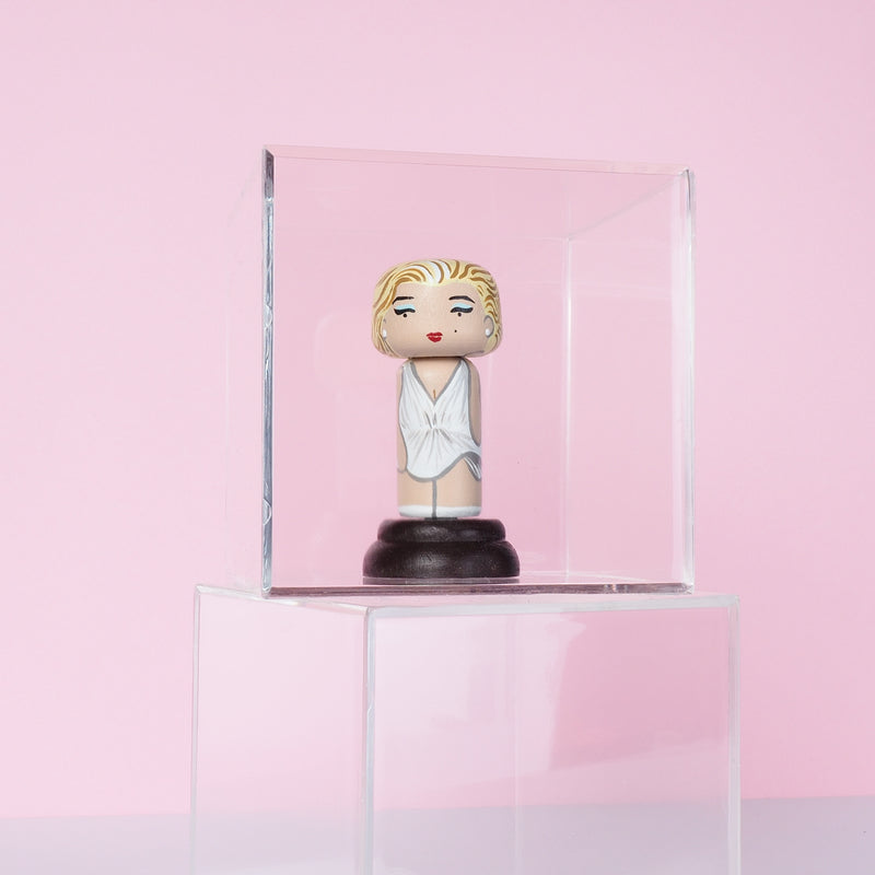 Andy Warhol -Shot Marilyns Mini Kokeshi (Limited Edition)