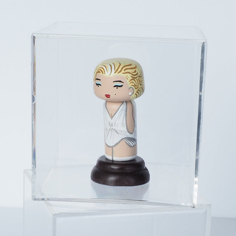 Andy Warhol -Shot Marilyns Mini Kokeshi (Limited Edition)
