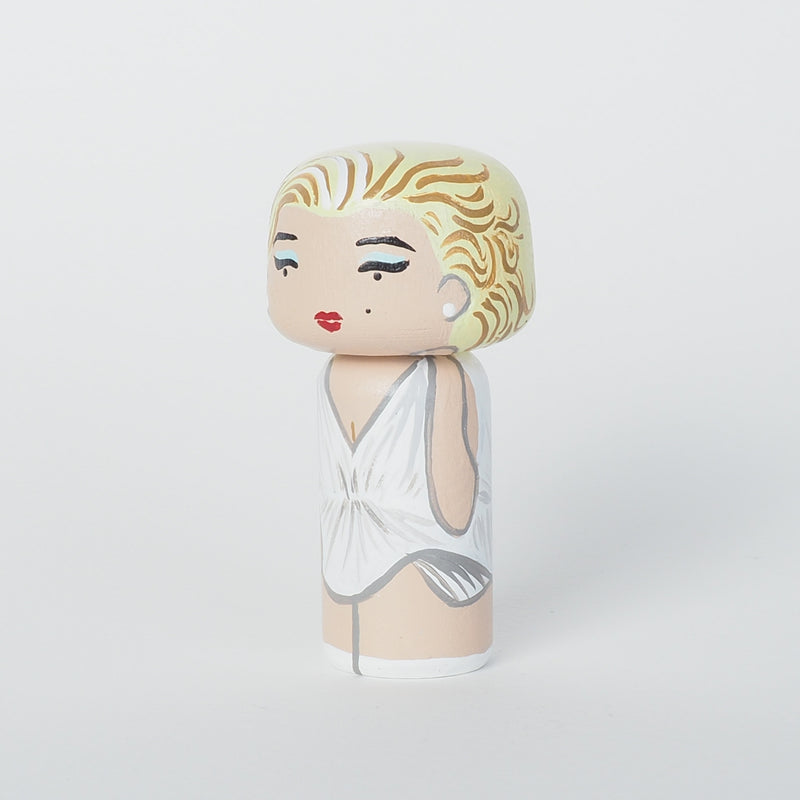 Andy Warhol -Shot Marilyns Mini Kokeshi (Limited Edition)