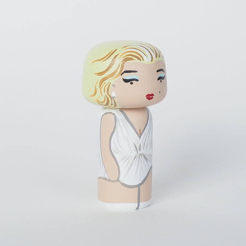 Andy Warhol -Shot Marilyns Mini Kokeshi (Limited Edition)