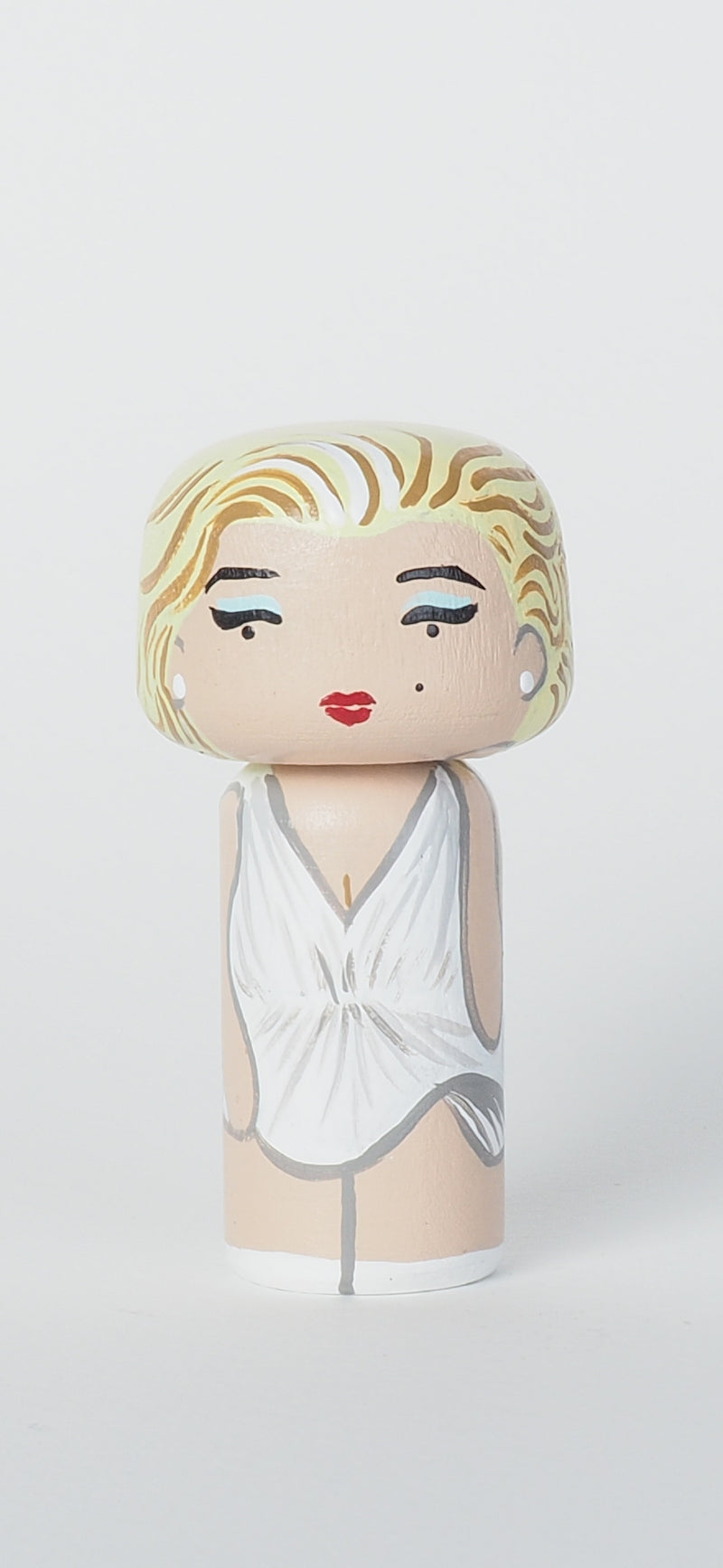 Andy Warhol -Shot Marilyns Mini Kokeshi (Limited Edition)