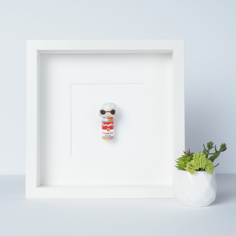 Andy Warhol -Campbell Soup Mini Kokeshi (Limited Edition)