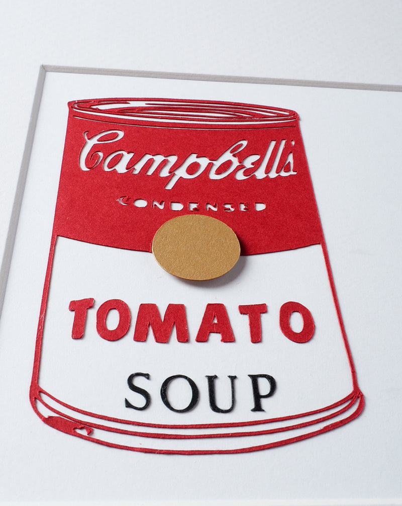 Andy Warhol -Campbell Soup Mini Kokeshi (Limited Edition)