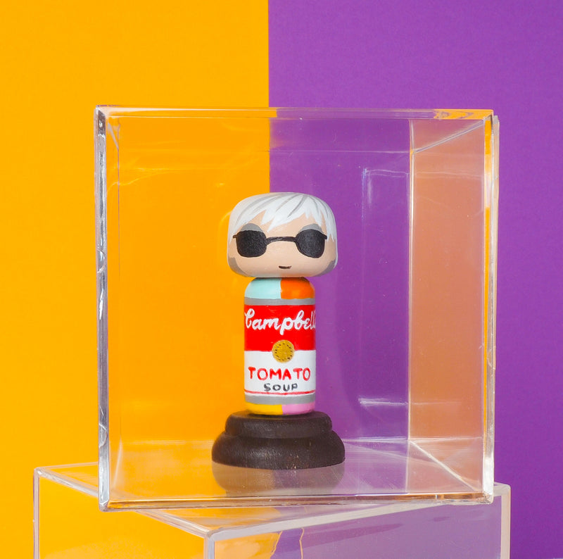 Andy Warhol -Campbell Soup Mini Kokeshi (Limited Edition)