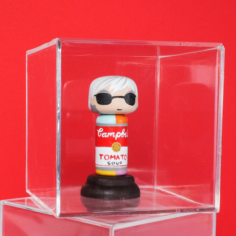 Andy Warhol -Campbell Soup Mini Kokeshi (Limited Edition)