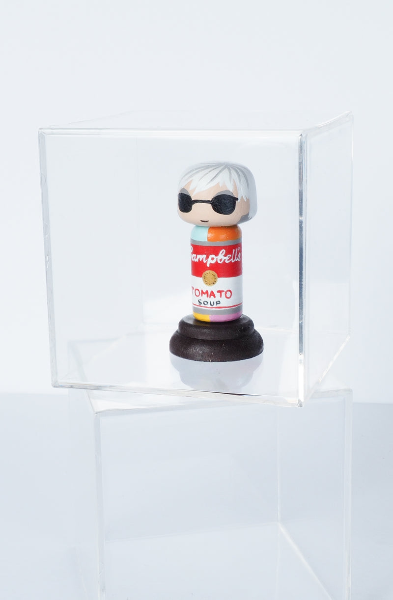 Andy Warhol -Campbell Soup Mini Kokeshi (Limited Edition)