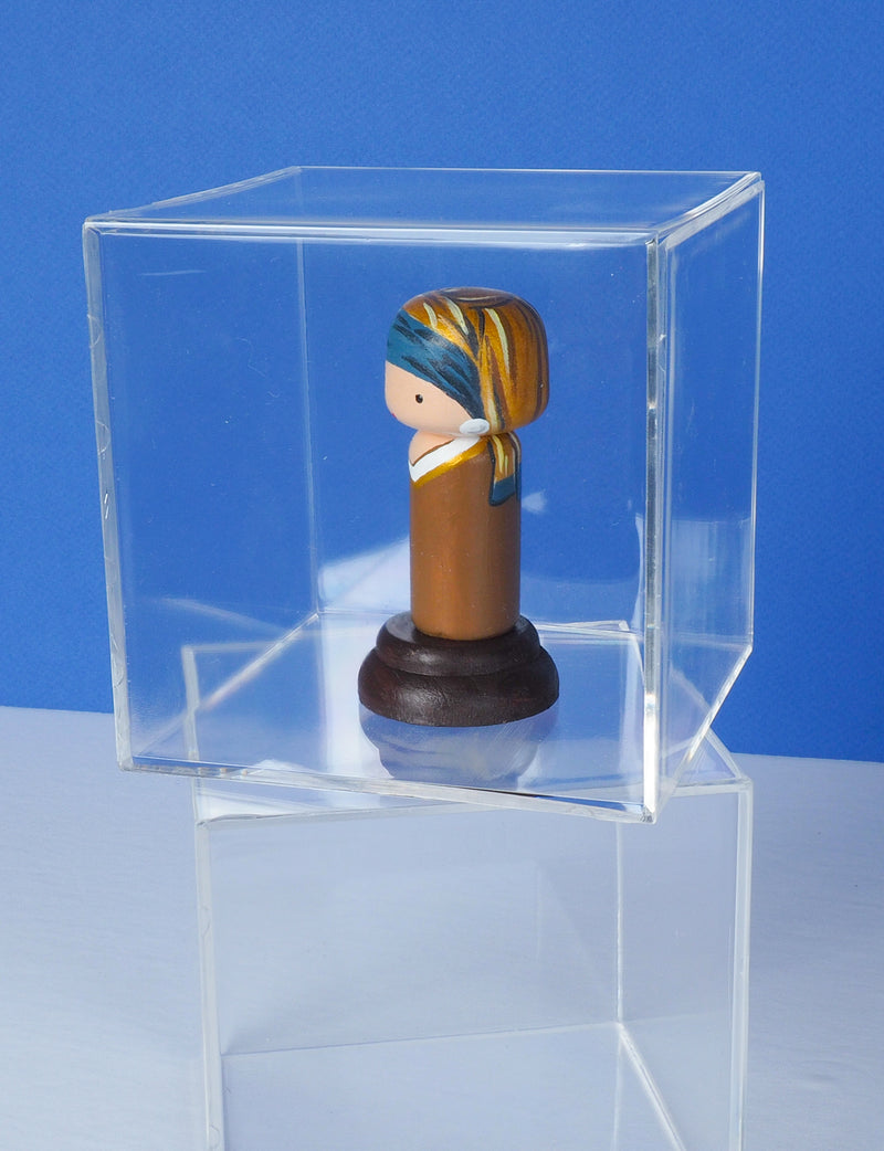Girl with a Pearl Earring - Mini Kokeshi - Johannes Vermeer (Limited Edition)