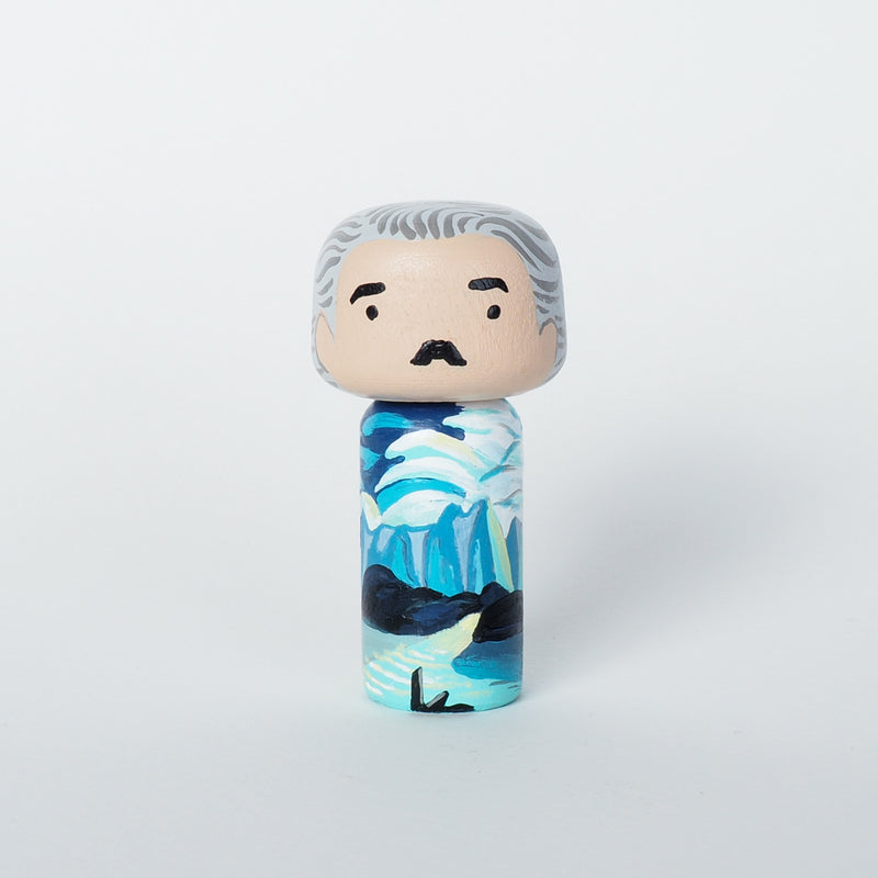 Group of 7 - Lawren Harris Mini Kokeshi - Lake and Mountains (Limited Edition)
