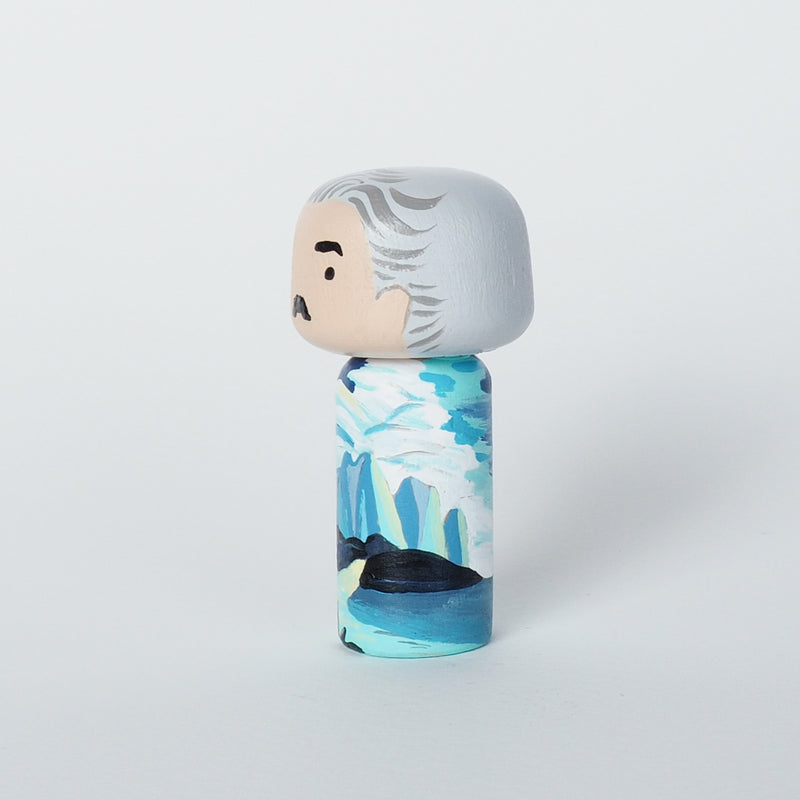 Group of 7 - Lawren Harris Mini Kokeshi - Lake and Mountains (Limited Edition)