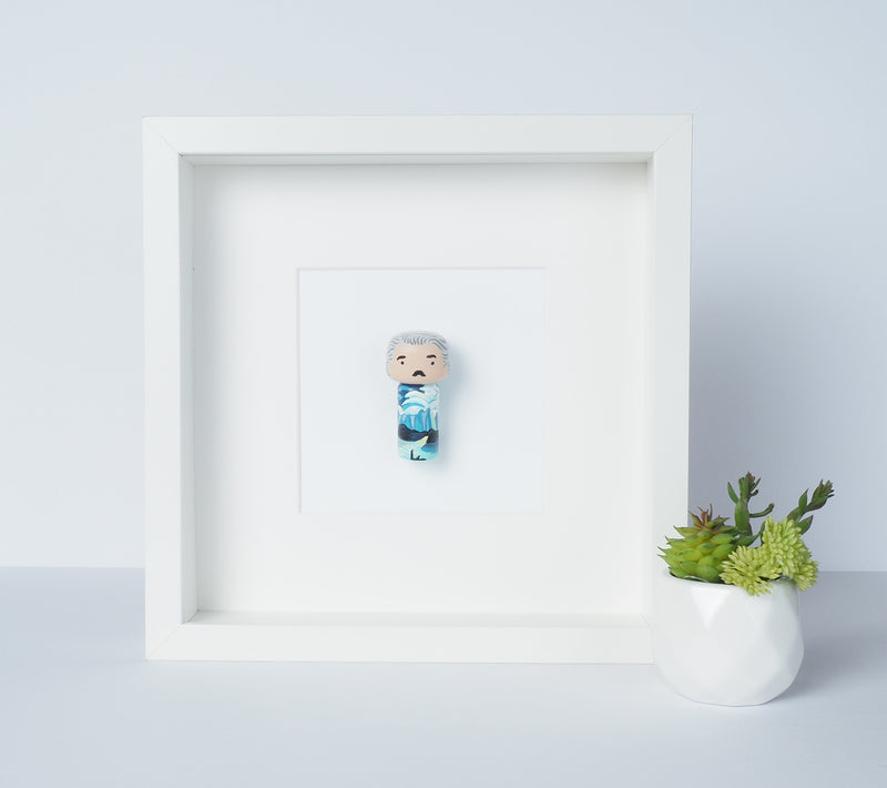 Group of 7 - Lawren Harris Mini Kokeshi - Lake and Mountains (Limited Edition)