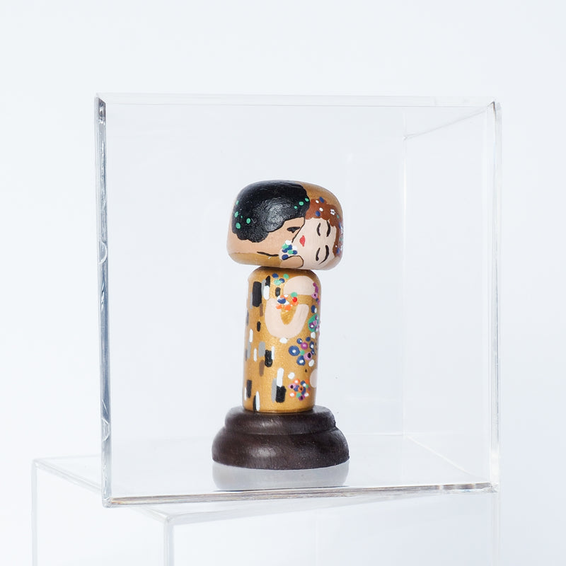 Klimt Mini Kokeshi - The Kiss (Limited Edition)