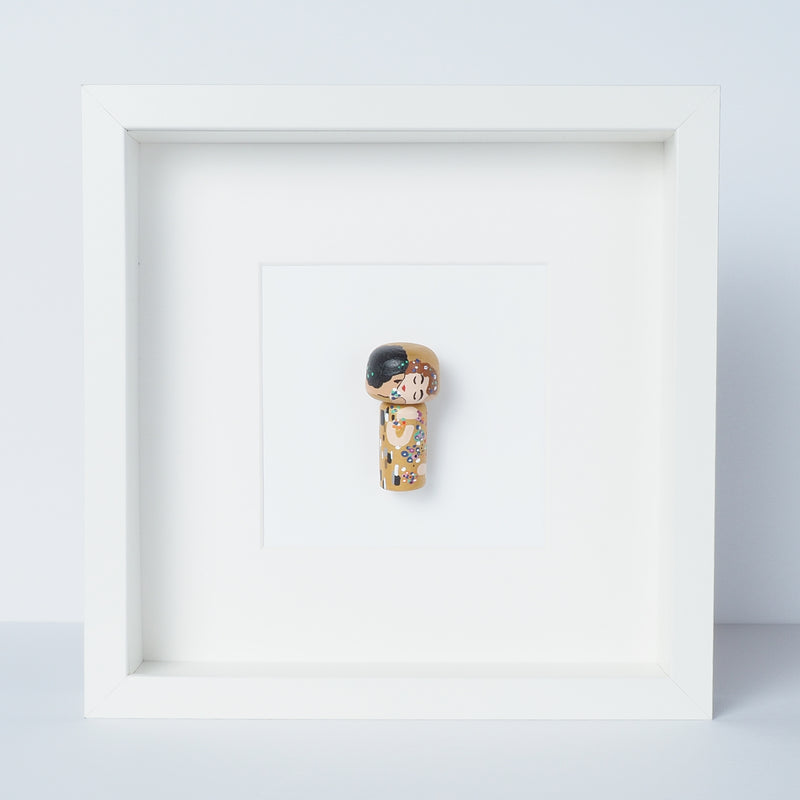 Klimt Mini Kokeshi - The Kiss (Limited Edition)