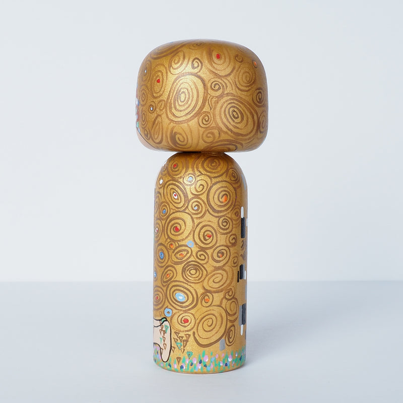 Klimt Large Kokeshi - The Kiss (Limited Edition)