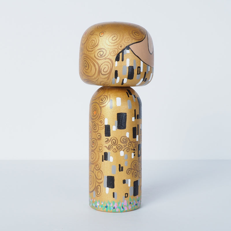 Klimt Large Kokeshi - The Kiss (Limited Edition)