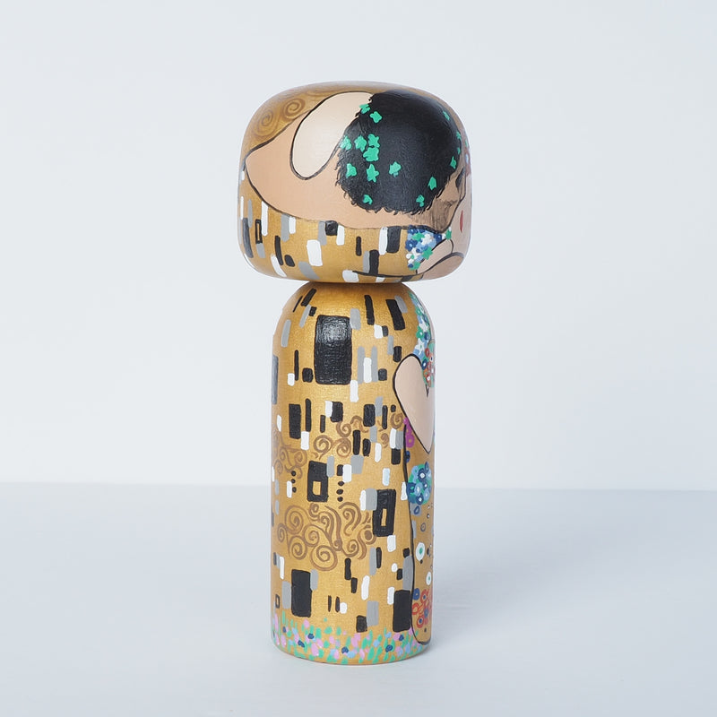 Klimt Large Kokeshi - The Kiss (Limited Edition)v