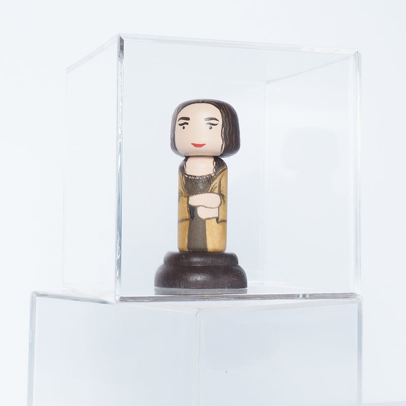 Mona Lisa Mini Kokeshi - Leonardo Da Vinci (Limited Edition)