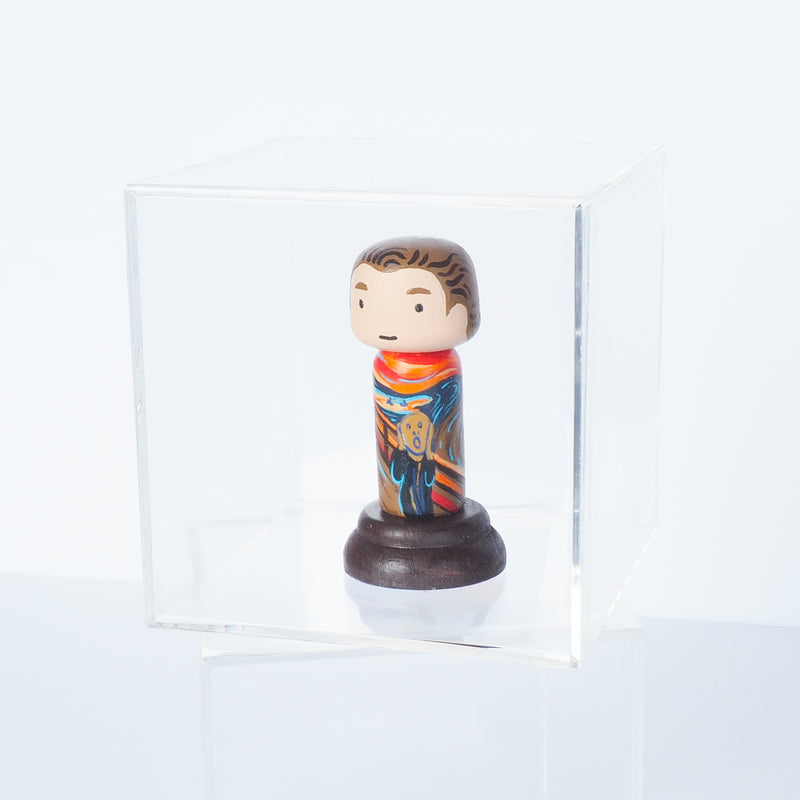 Edvard Munch - The Scream Mini Kokeshi (Limited Edition)
