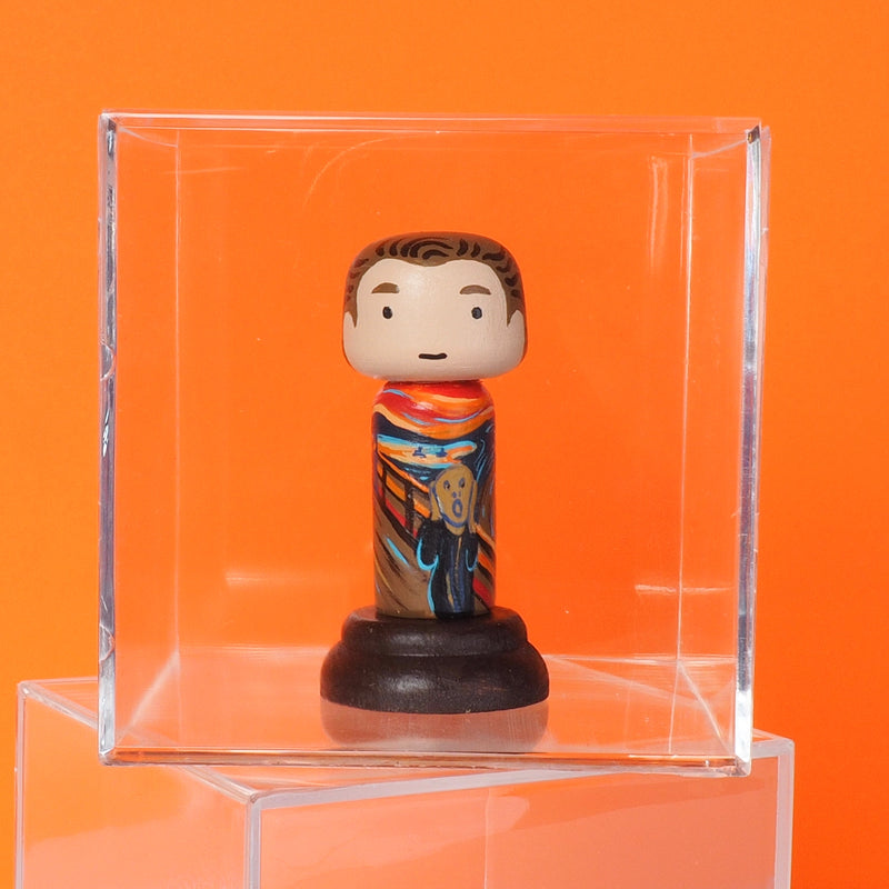 Edvard Munch - The Scream Mini Kokeshi (Limited Edition)