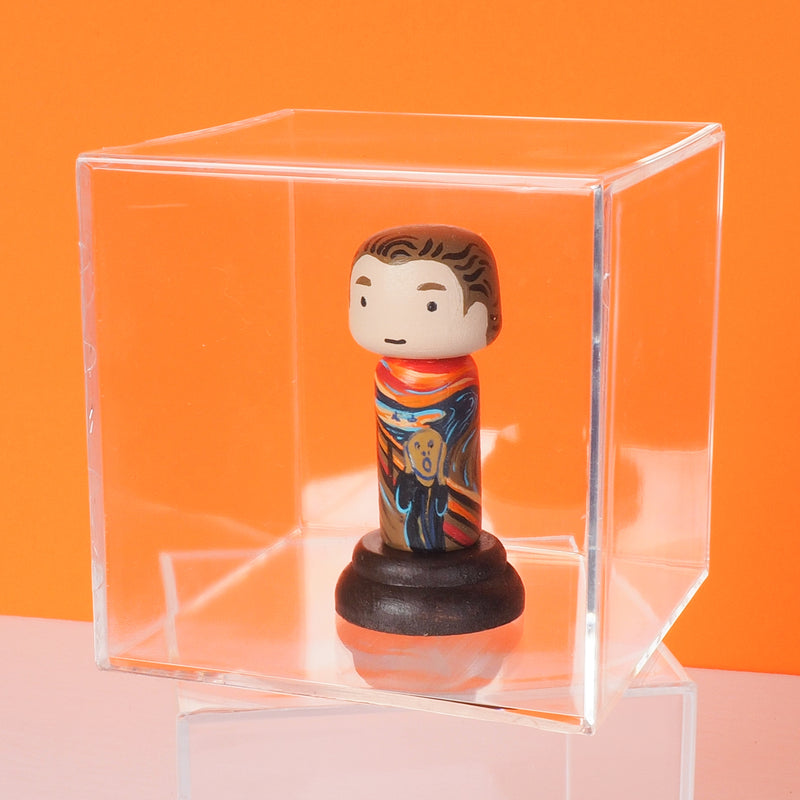 Edvard Munch - The Scream Mini Kokeshi (Limited Edition)