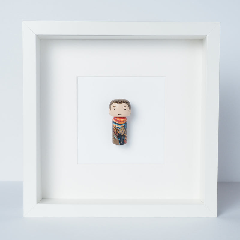 Edvard Munch - The Scream Mini Kokeshi (Limited Edition)