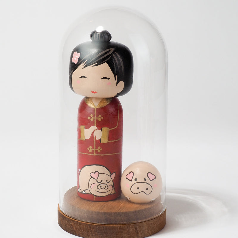 It is the Year of the Pig this Chinese New Year. Introducing to our new Chinese New Year Kokeshi dolls, Peg Dolls! Give something unique this new year. Do you know anyone who was born in 1947, 1959, 1971, 1983, 1995, 2007, 2019? They are hand-painted with love that show the uniqueness of each individual. 