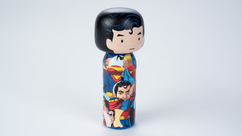 Introducing our new upcycled superhero Kokeshi dolls!  These Kokeshi are made using used comics or books and are carefully hand-painted to match the character and theme of the books.  We spark the joy back of used books and upcycle it to something that is unique and personalized.  They are all truly one of a kind.