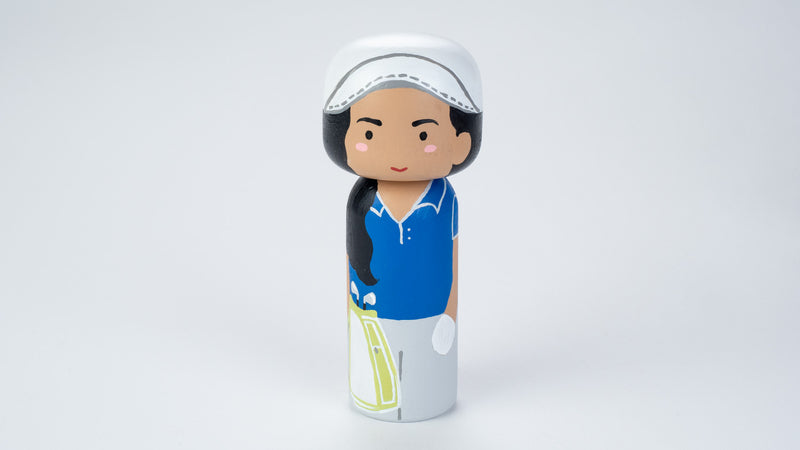 Golfer - Hobby and Occupational Kokeshi Dolls