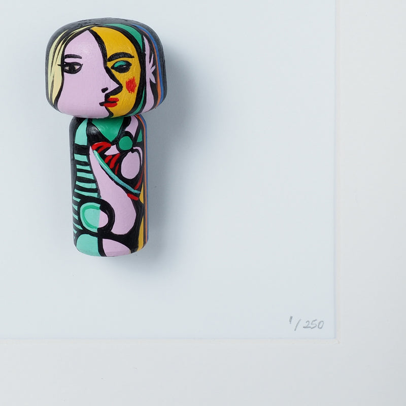Girl with a Pearl Earring inspired Mini Kokeshi - Johannes Vermeer (Limited Edition)