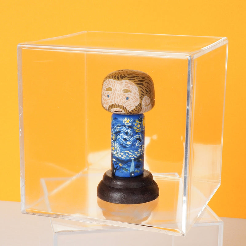 Van Gogh Mini Kokeshi - The Starry Night (Limited Edition)