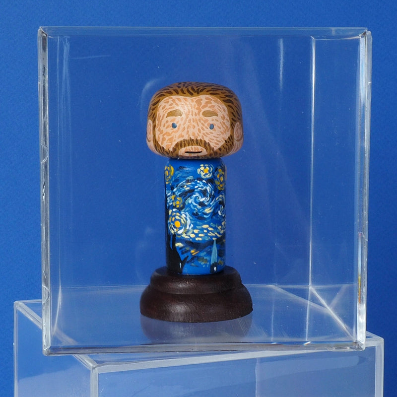 Van Gogh Mini Kokeshi - The Starry Night (Limited Edition)