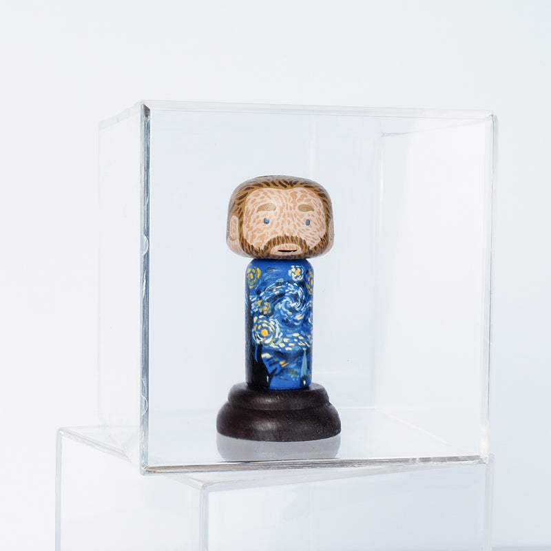 Van Gogh Mini Kokeshi - The Starry Night (Limited Edition)