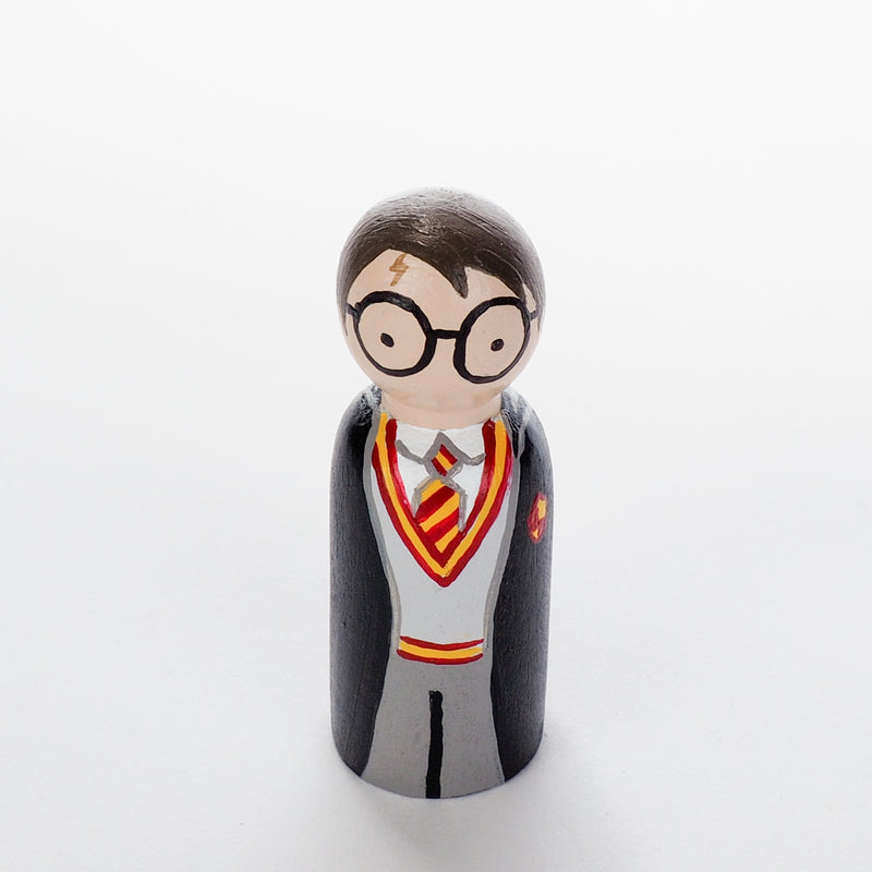 Personalized Peg Doll Necklace and Ornament - Harry Potter