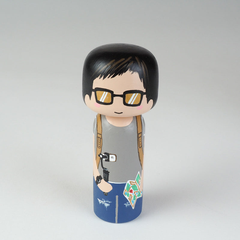 Traveller- Hobby and Occupational Kokeshi Dolls
